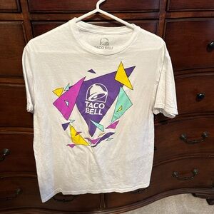 Ripple Junction White T-Shirt with Colorful Graphic